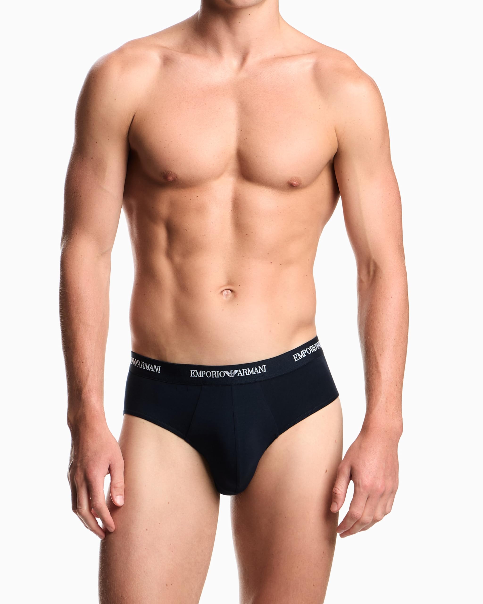 Emporio Armani 3-Pack Brief Ropa Interior Hombre (Pack de 3)