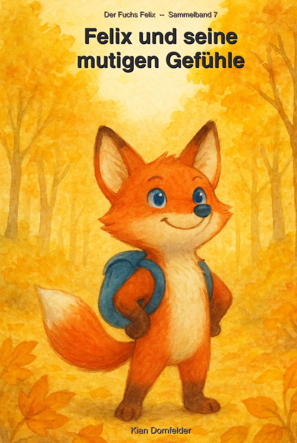 Felix und seine mutigen Gefühle: Sammelband 7: Ausdauer, Fehler und Anderssein SERIES: Der Fuchs Felix, Sammelband 7