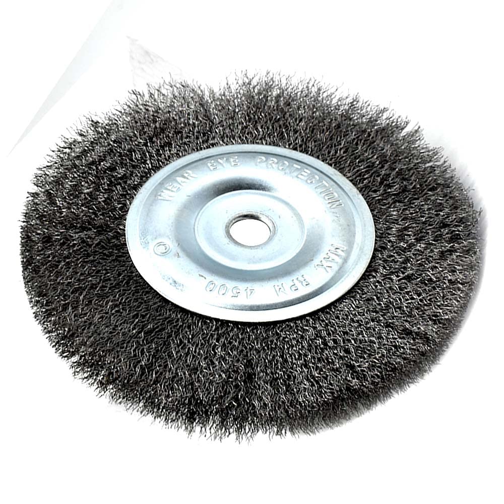 Superior Pads and Abrasives S1803 4-Inch Wire Wheel 1/2-Inch Bore Fine - 6000 RPM