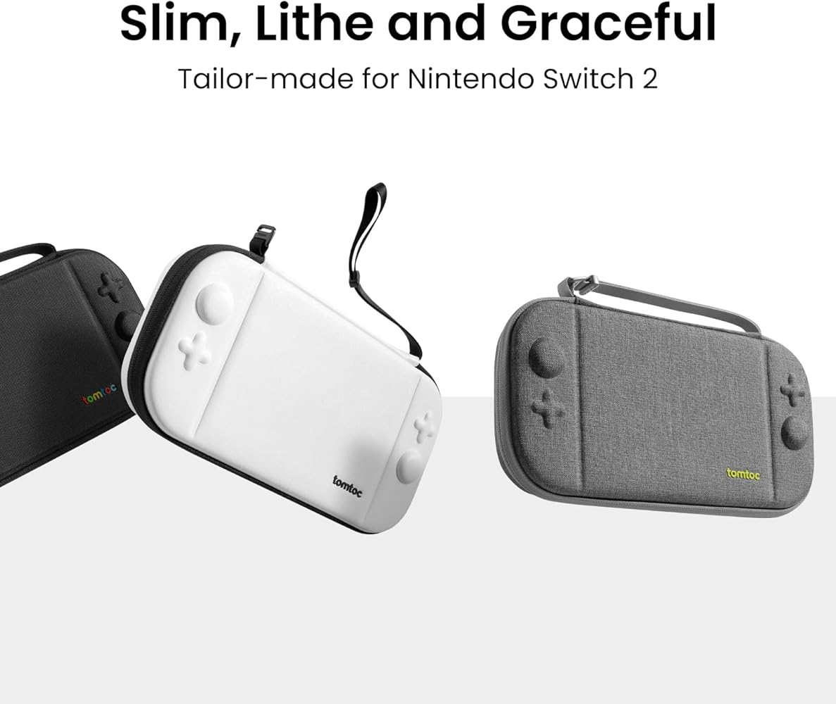 Amazon.com: tomtoc Slim Carrying Case for Nintendo Switch 2 Model