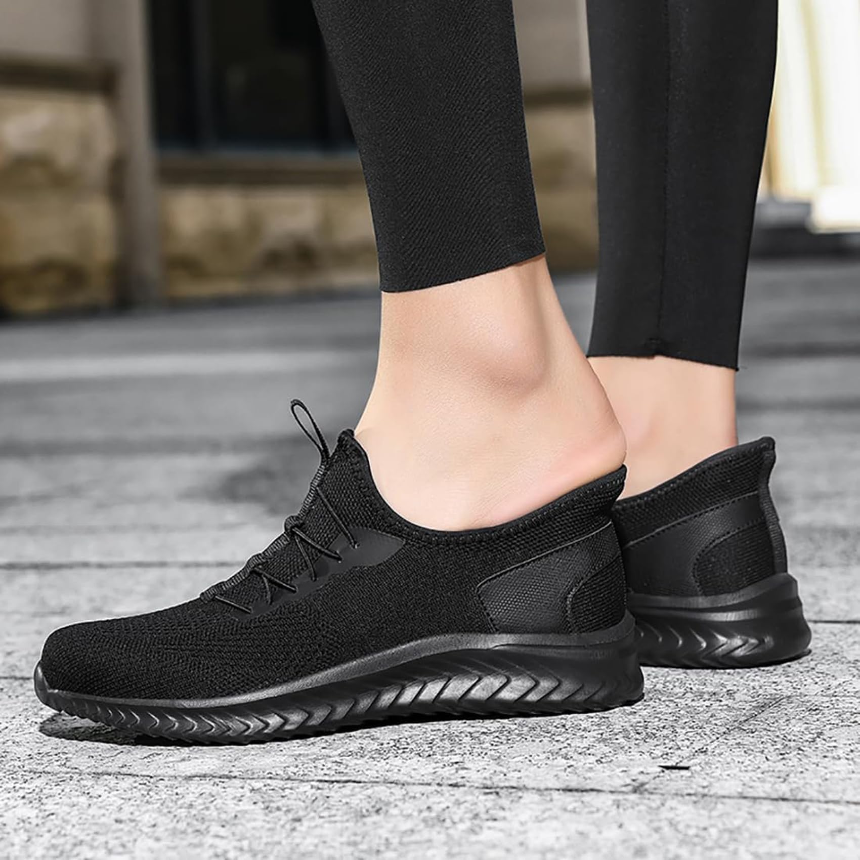 Zapatillas Casual para Hombre Slip On Calzados Deportivo Zapatos de Running Transpirable Ligero Zapatillas de Caminar