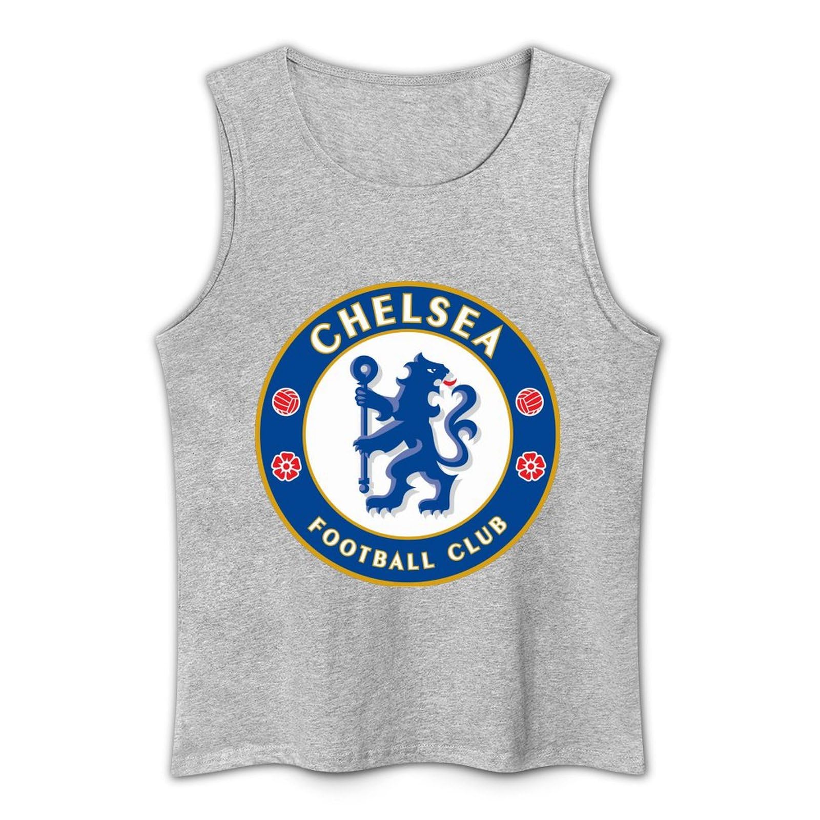 Amazon.co.jp: メンズ タンクトップ チェルシーfc スポーツ 袖なし 綿