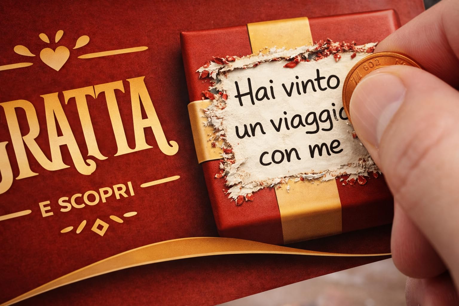 GHIBLI Biglietti Gratta e Vinci Personalizzati per Feste Compleanni Natale Matrimoni Regali