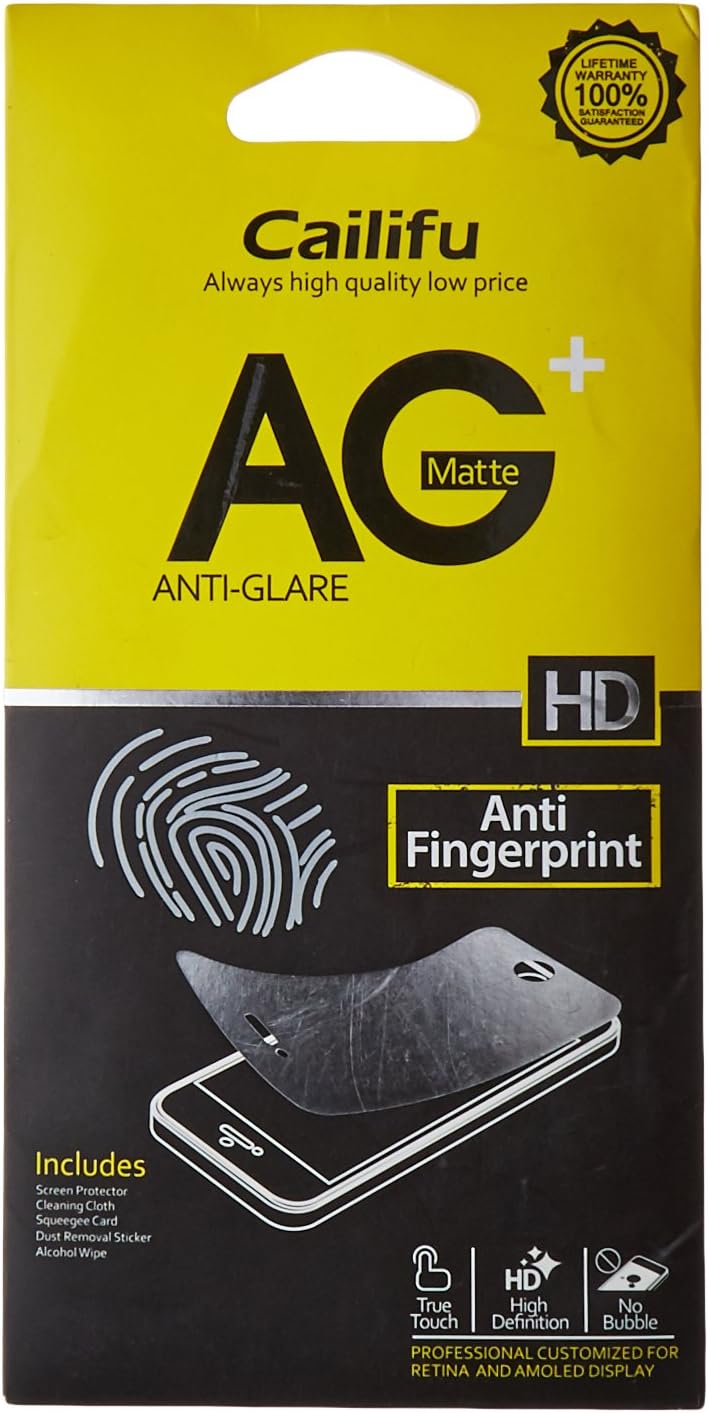 iPhone 6 Plus Screen Protector Cailifu [Matte ] 5.5 inch only Premium Anti-Glare and Anti-Fingerprint Screen Protector with Lifetime Replacement Warranty [6-Pack] - Retail Packaging 2014