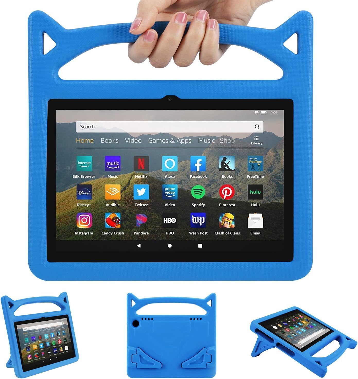Amazon.co.jp: Fire HD 8/ HD 8 Plus タブレット ケース カバー 第10