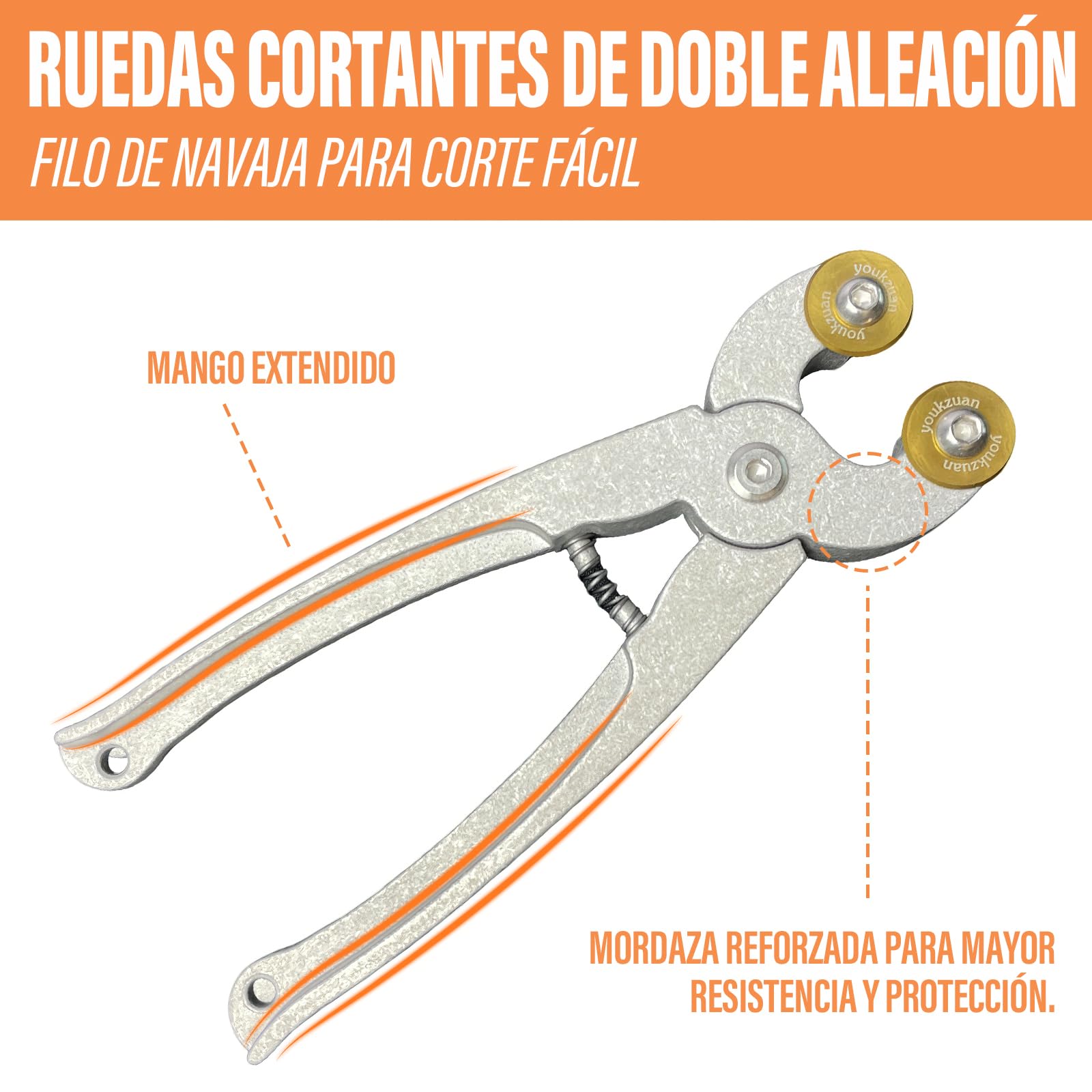 alicates para Azulejos de Vidrio y cerámica, alicates de Mosaico de Vidrio con Ruedas, alicates para Cortar Azulejos, alicates de Corte, Herramientas de Corte de alicates