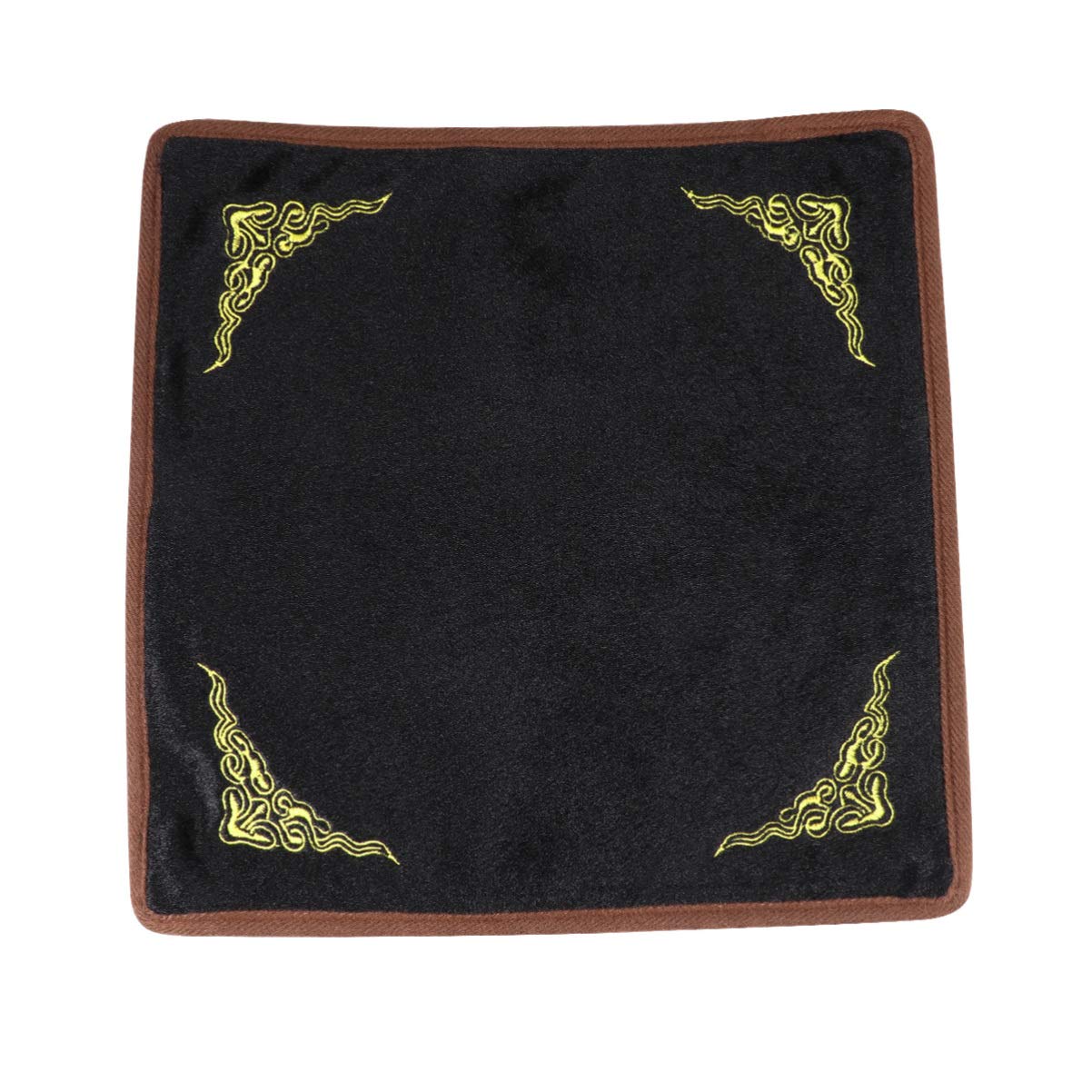 Cabilock Jewelry Display Pad Double-Sided Jewelry Display Cloth Plush Pad Cushion Sheet for Rings Earrings Bracelets Jewelry Display (Black and White Small)