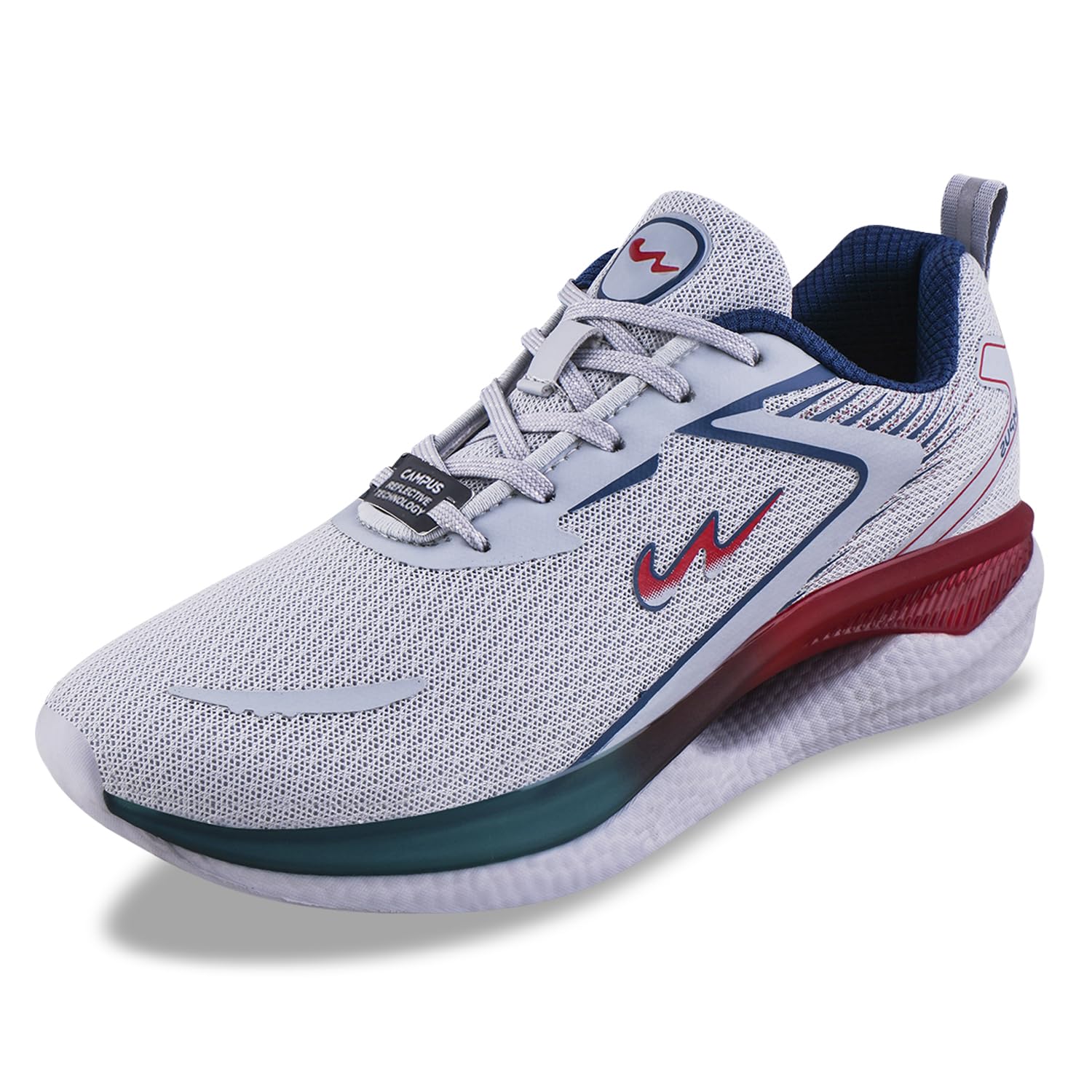 Campus Mens Graffiti L.Gry/M.BLU Running Shoes - 7UK/India 22G-1135 (B0CQM6VWDW) Amazon Price History, Amazon Price Tracker