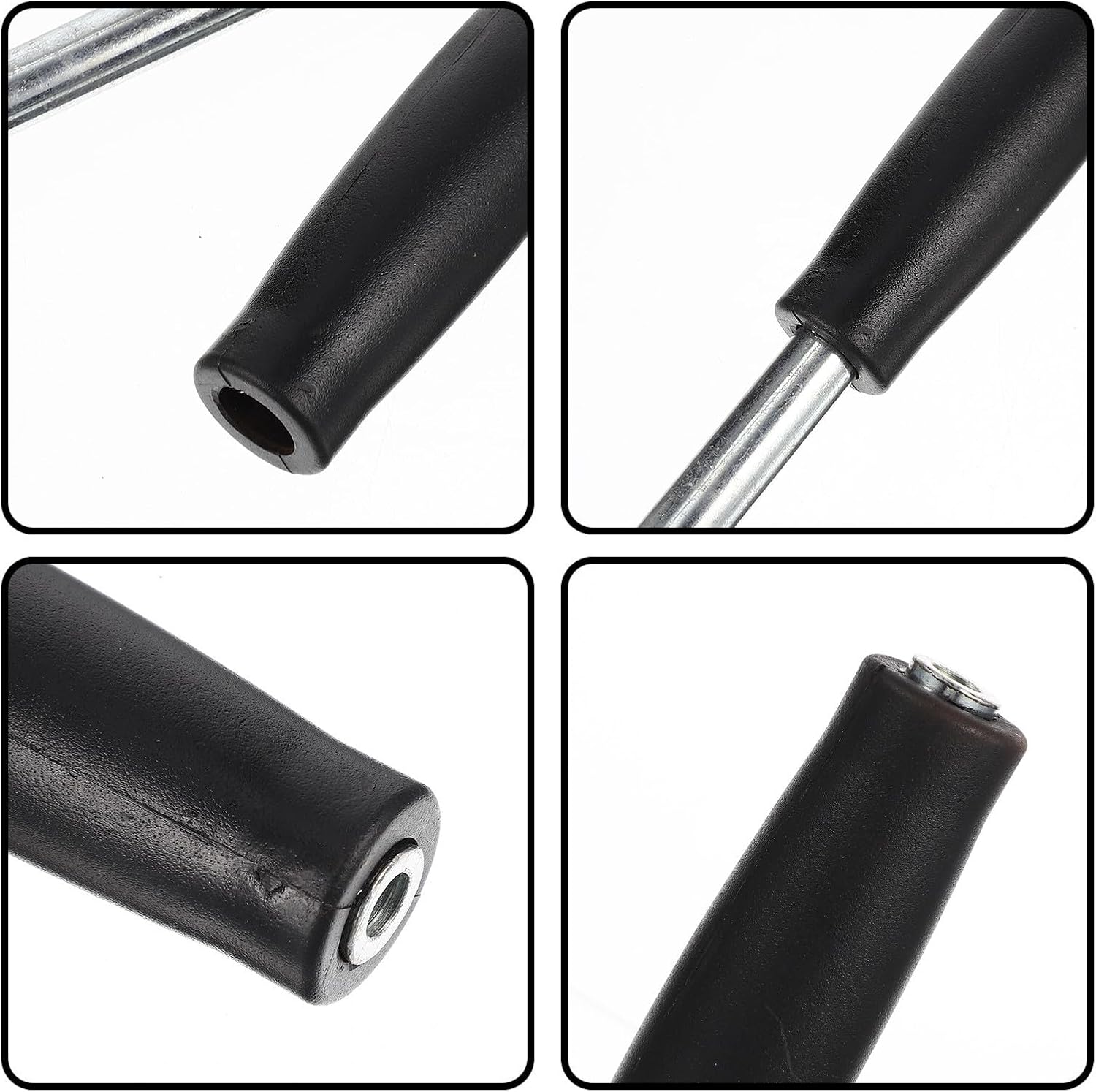 2pcs Portable Dumbbell Grip Bar Accessory ABS Plastic Non Slip image 3