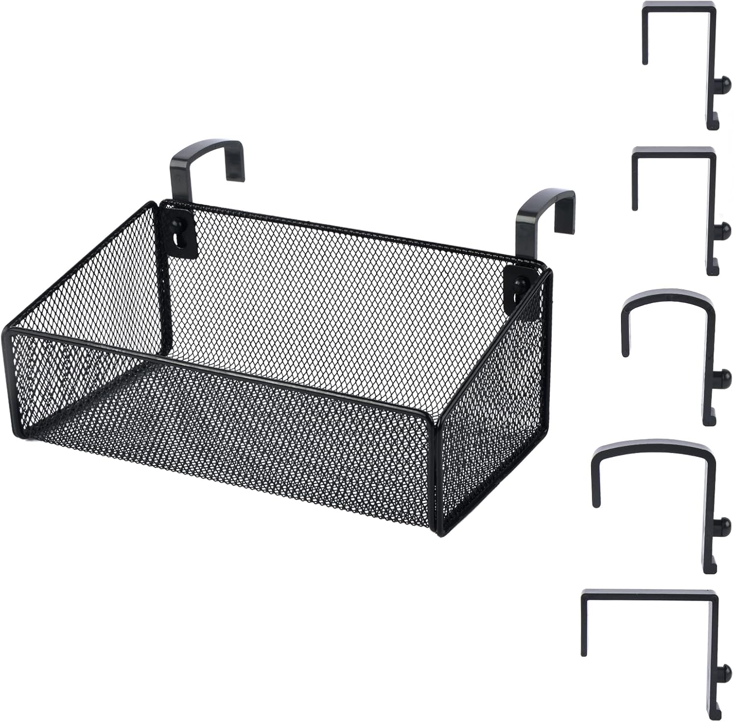 Bedside Caddy Shelf Hanging Storage Basket for Bunk Bed and Office Cubical Walls