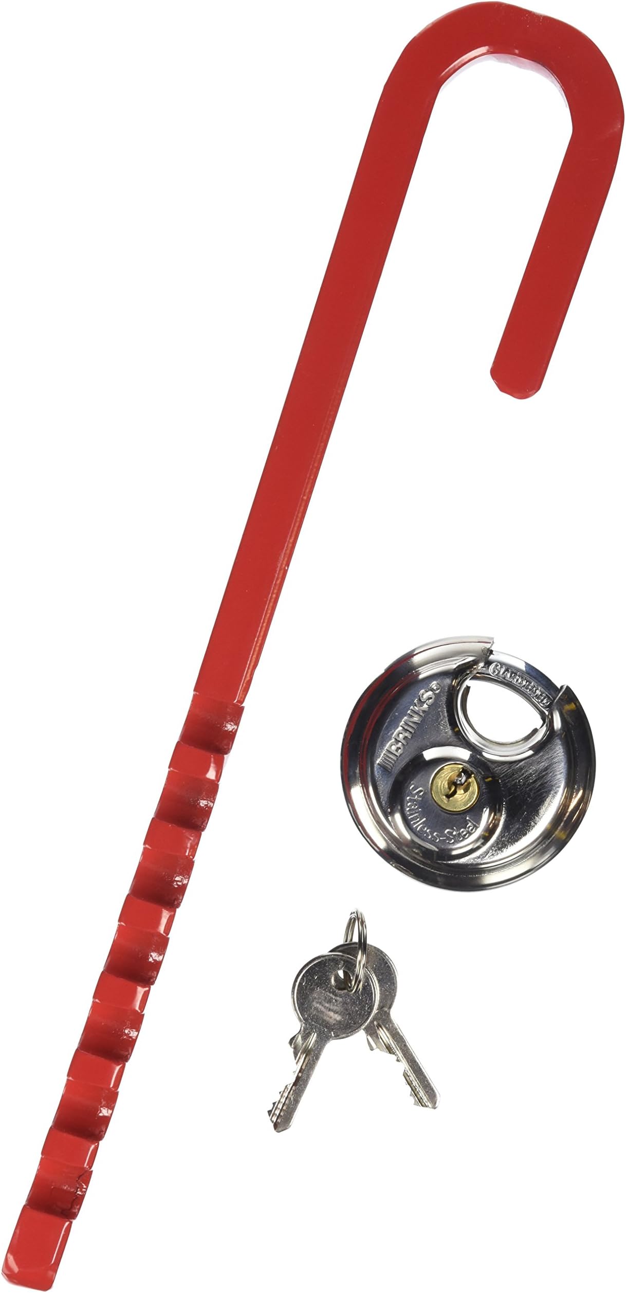 Brinks 3020-057 Trailer Wheel Lock, J-Lock Style
