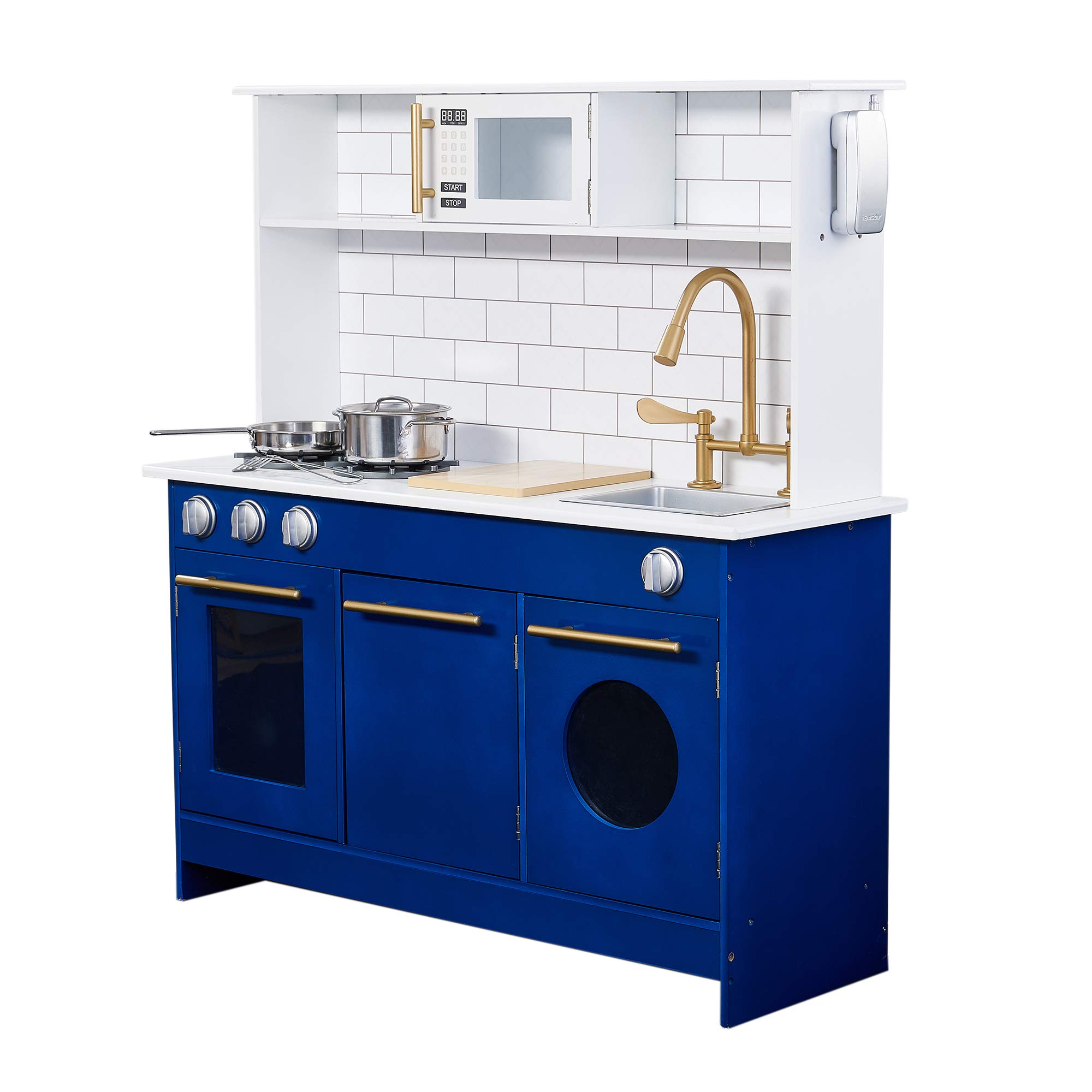blue kids kitchen