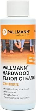 Pallmann Hardwood Floor Cleaner Concentrate - 4 oz - Residue Free