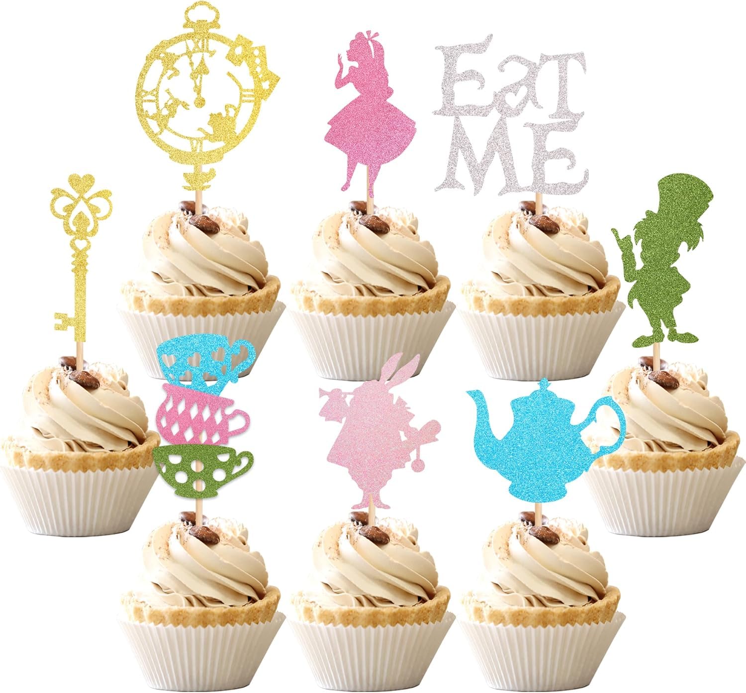 1 Stück Renn Auto Tortendeko Glitzer Fast One Cake Topper Ka