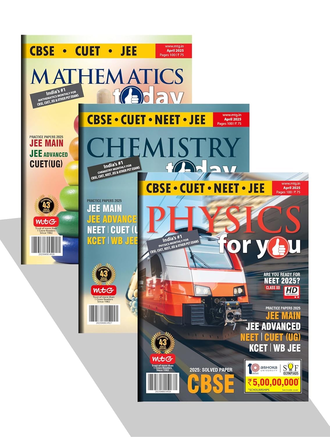 Buy MTG Physics For You Chemistry Today Mathematics Today Monthly