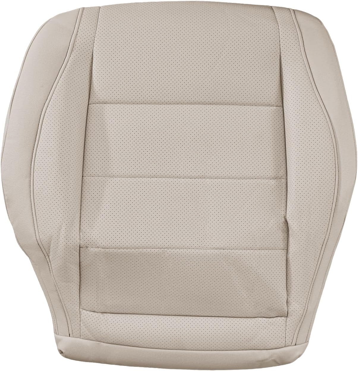 Driver Side Bottom Perforated Seat Cover Replacement Fits for Mercedes-Benz GLE350 GLE450 2020-2024 Tan