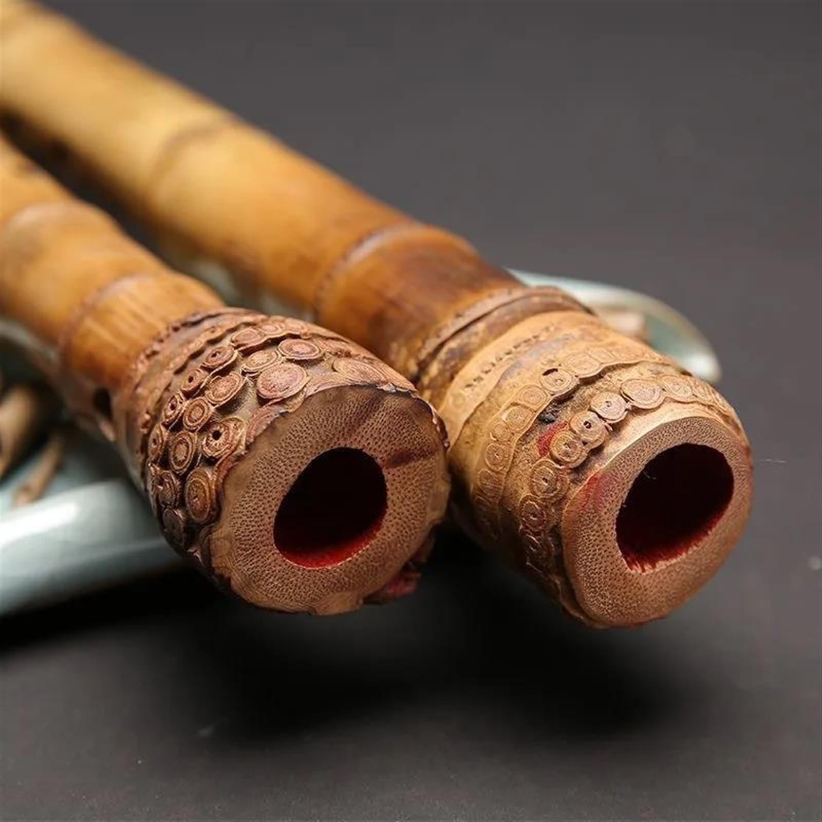 Flûte chinoise traditionnelle en bambou faite à la main à 8 trous Xiao G/F Tone Instrument de musique pour débutant Touche Fa