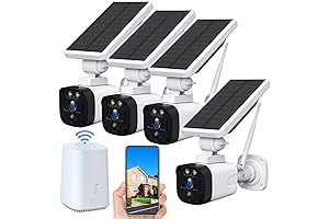 Campark 4MP Solar Wireless Security Camera System