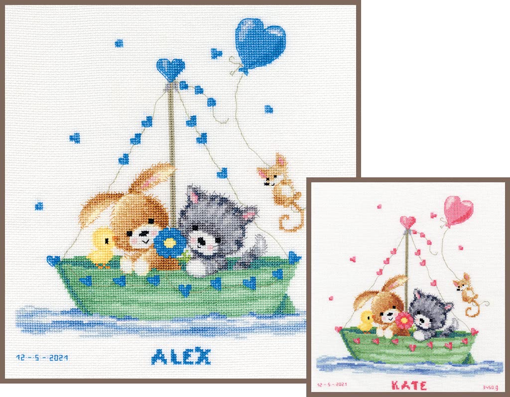 Bebe Punto Vervaco Kit Punto De Cruz Bebe Nacimiento Regalos DIY Completo OSITO DE PELUCHE Creativo Manualidades Creatividad Adultos Decoracion Pared Bordar Kit Principiantes Ca. 25 X 20 Cm Cross Stitch Punto