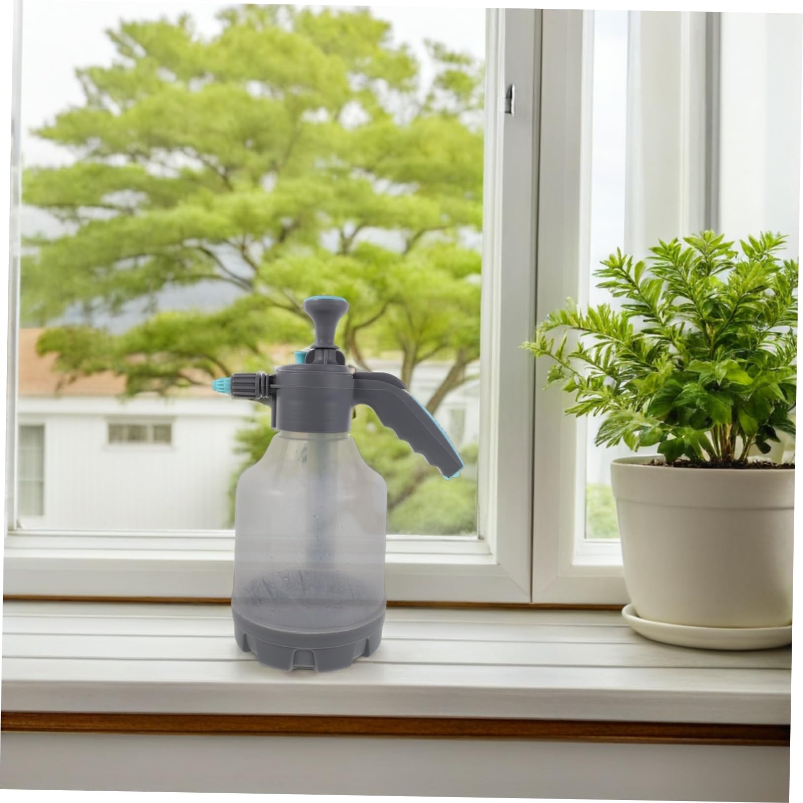 OUNONA Flacone Spray Pompa Manuale Pressione Alta Ampia Riserva d Acqua Per Irrigazione Piante Cura Auto e Lavori Domestici Costruzione Robusta Duratura