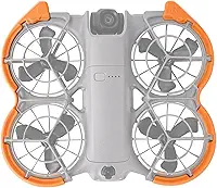 Protetor de hélice para drone DJI Neo 2, capa protetora anticolisão para acessórios DJI Neo 2, leve, à prova de choque, durável (laranja)