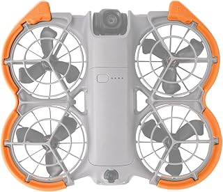 DJI Neo 2 드론용 프로펠러 가드, 충돌 방지 소품 범퍼 보호 커버 케이스, DJI Neo 2 액세서리용, 경량, 충격 방지, 내구성 (오렌지)