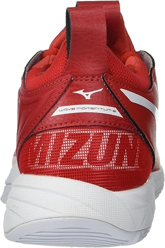 Miniatura 3 de Mizuno Wave Momentum - Tenis de voleibol para mujer 12, rojo-blanco, talla 12 de EE. UU