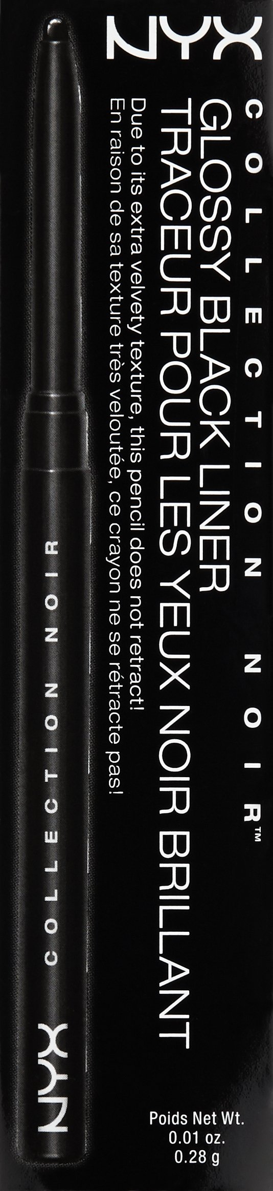 NYX Collection Noir Black Liner - Glossy Black Liner