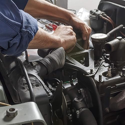 Miniatura 5 de Manguera de tubo de vacío de silicona de alta temperatura de 5 pies de longitud para múltiples usos (negro, 18 pulgada, 0.118in)