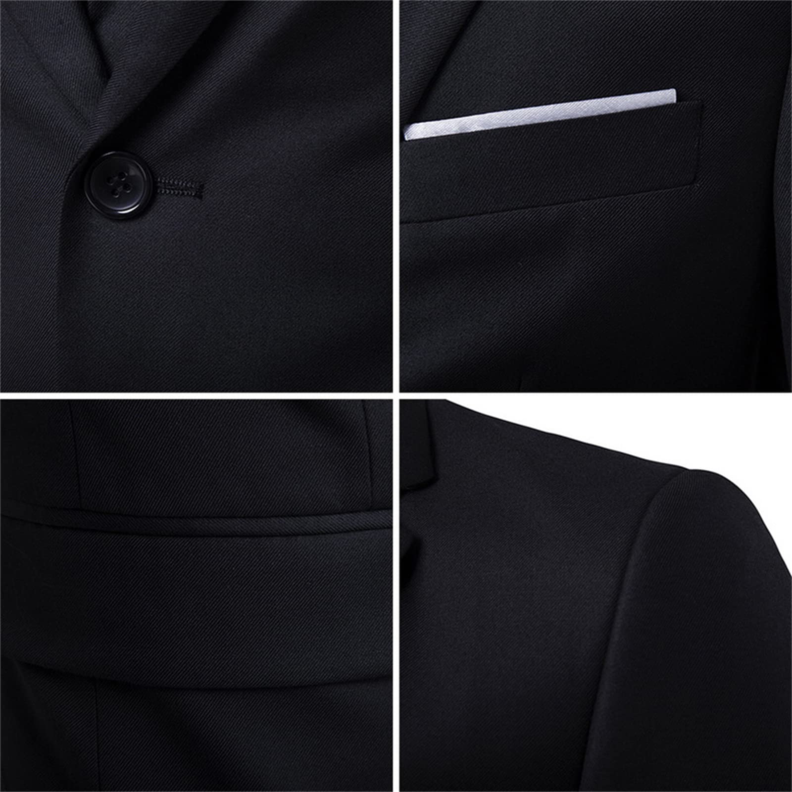 Herren 3 Stück Anzug Klassische Blazer Anzug Sets Herren Business Blazer + Weste + Hosen Anzüge Sets Herbst Herren Hochzeitsfest Set