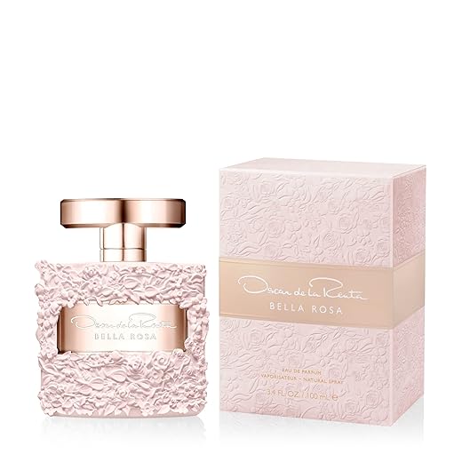 OSCAR DE LA RENTA Bella Rosa for Women - 3.4 oz EDP Spray, 100.6 ml (Pack of 1)