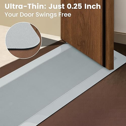 Miniatura 6 de ArtyCozy Tapete de baño súper absorbente, resistente a las manchas, antideslizante, con parte trasera de goma, delgado, de fácil cuidado, para baño,