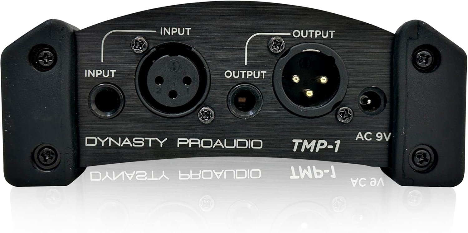 DYNASTY PROAUDIO TMP-1 Preamplifier rear panel connections