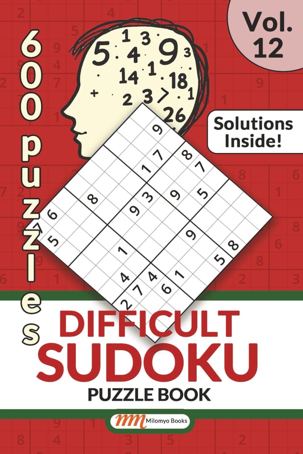 Difficult Sudoku Puzzle Book: These 600 Difficult Sudoku Puzzles for Adults are crafted for dedicated Sudoku enthusiasts who thrive on intense, mind-stretching challenges.