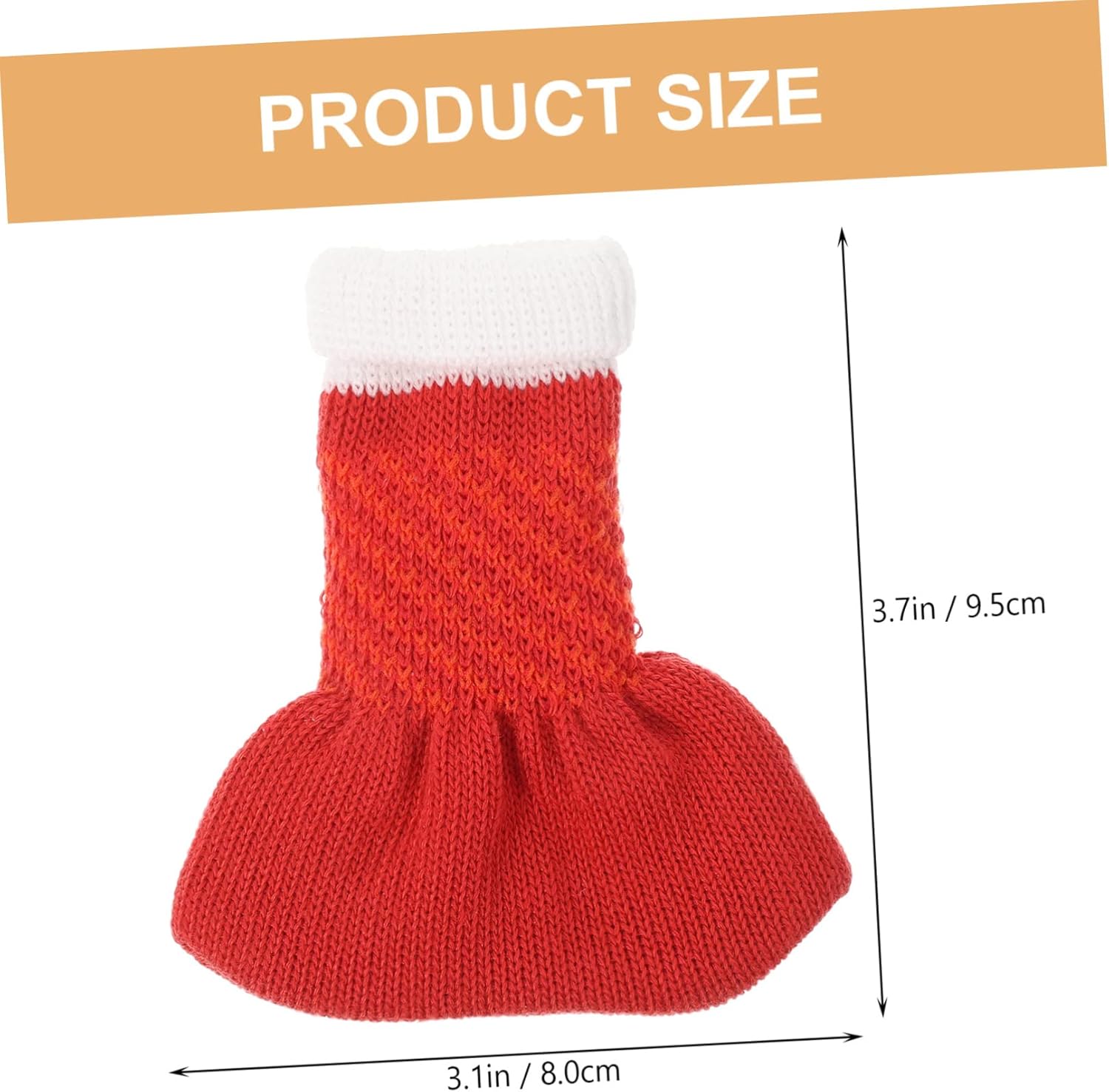 DOITOOL 80pcs Christmas Chair Leg Covers Elastic Table Feet Protectors Non- Furniture Socks for Holiday Decor for Christmas Parties and Family Gatherings