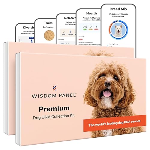 Wisdom Panel Premium Dog DNA Kit: Most Comprehensive with 265+