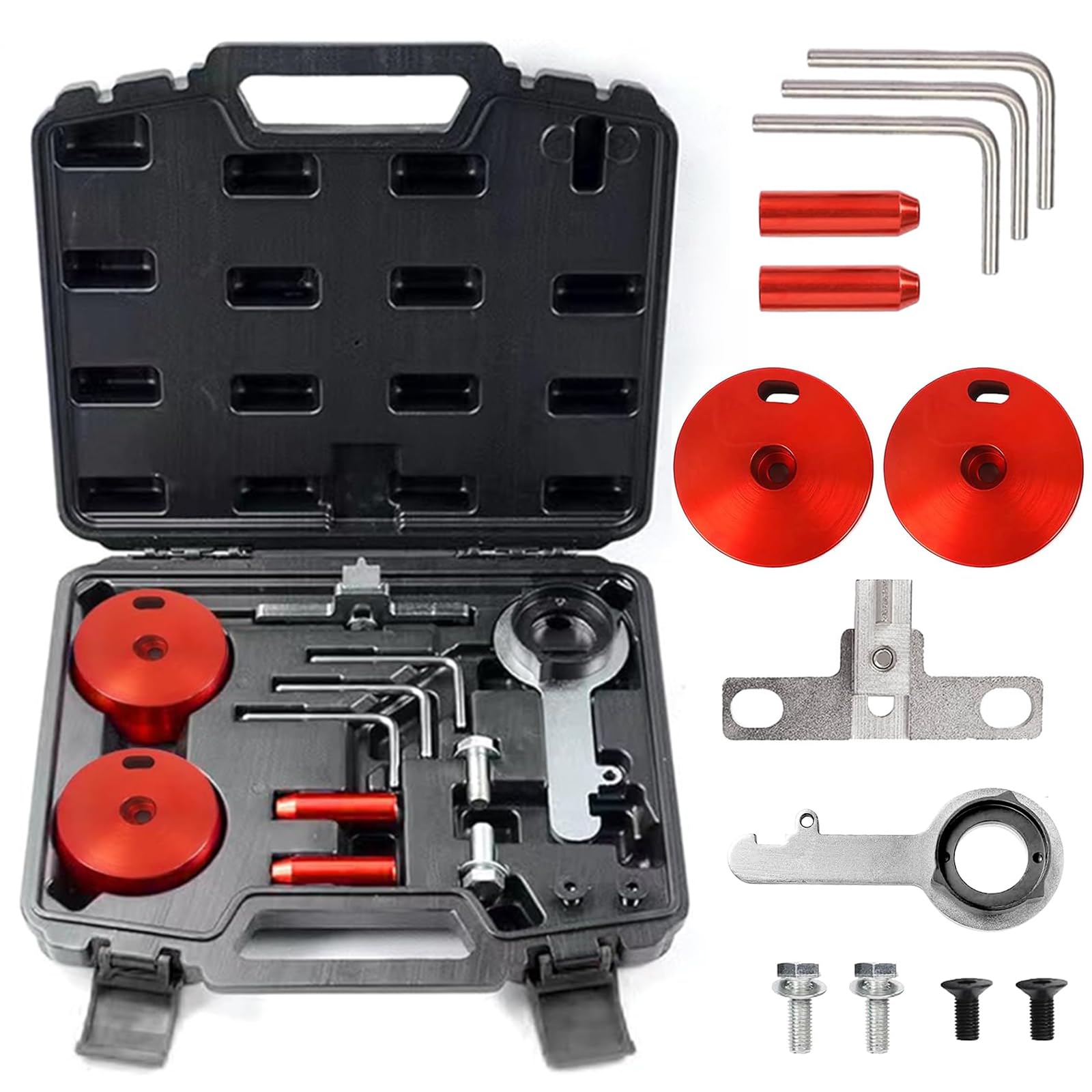 Kit Herramientas de Sincronización del Motor, Conjunto de Herramientas de Sincronización del Motor, Bloqueo del árbol de Levas Aplica Compatible con Ford Transit 2.0 TDCi EcoBlue