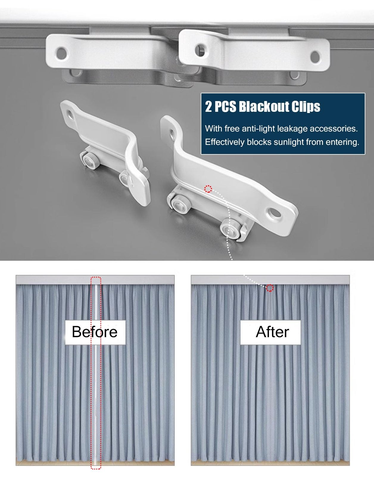 Binari per tende siamesi Montaggio a soffitto in lega di alluminio Nano Silence Track per soggiorno camera da letto Doppia pista per tende Divisore pesante di lusso