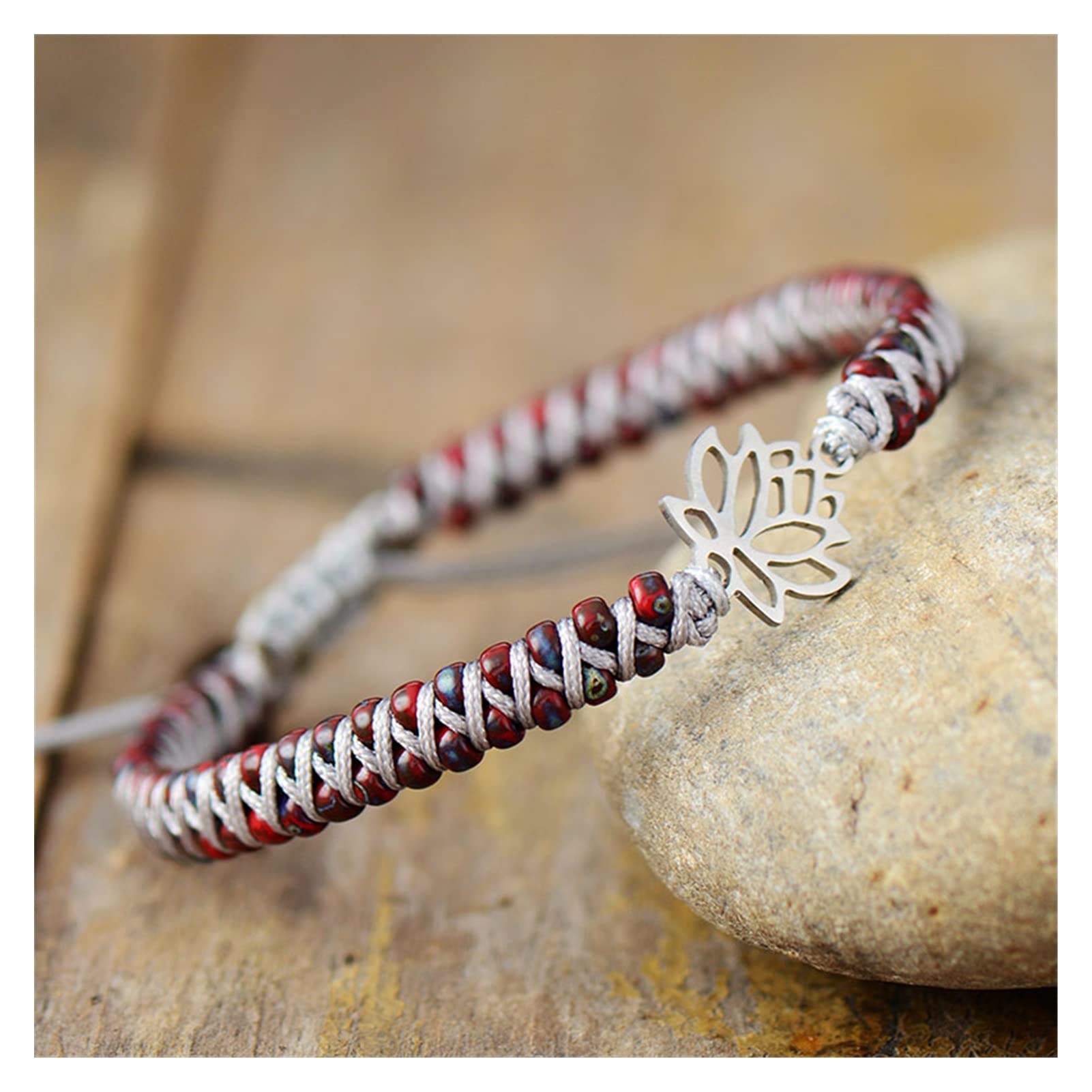 Pulseras envolventes, Pulseras Trenzadas de macramé, Pulsera de la Amistad, joyería para Mujer, Pulsera, joyería