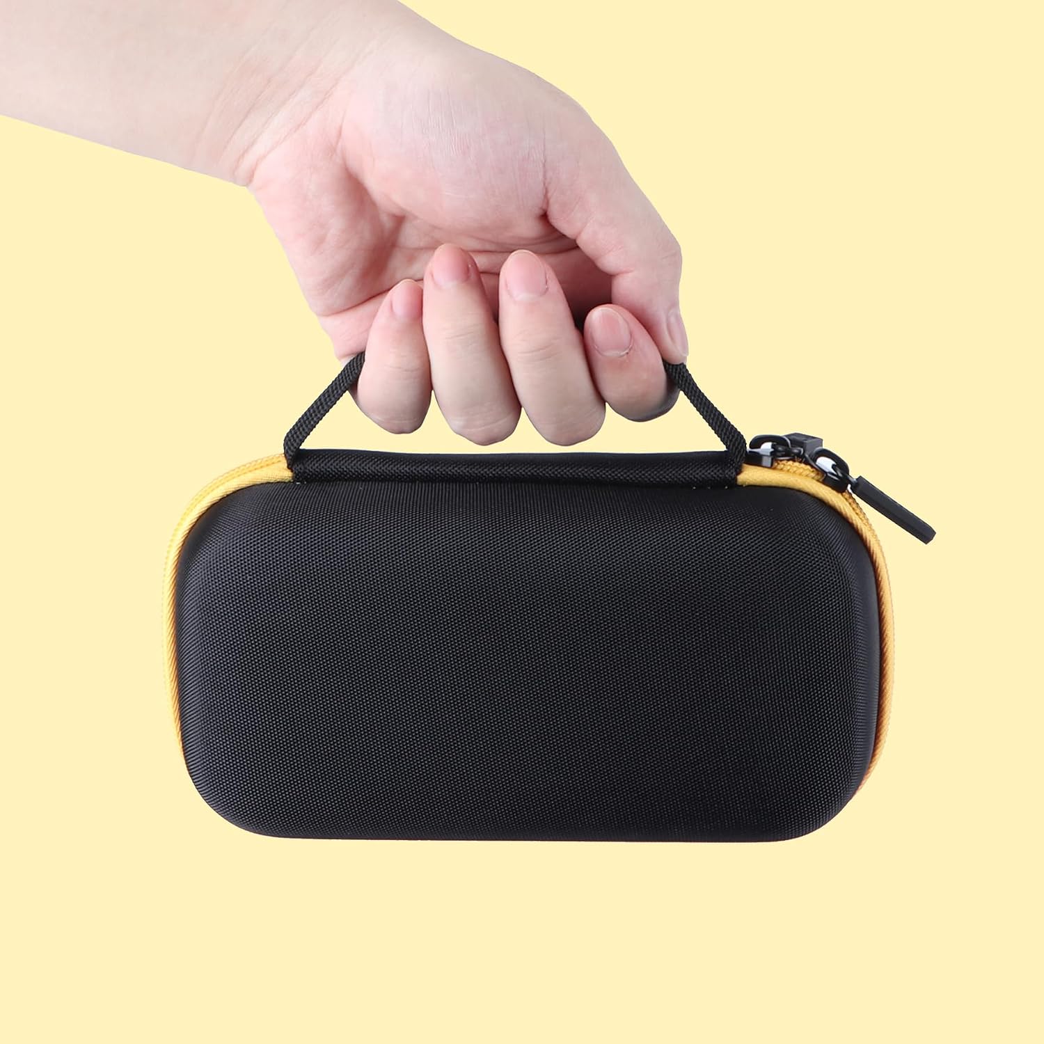 Hard Case Replacement for Kodak Mini 2 ERA 4PASS Portable Photo Printer/Kodak Mini Shot 2 ERA 4PASS 2-in-1 Instant Camera and Photo Printer (Black+Yellow Case)