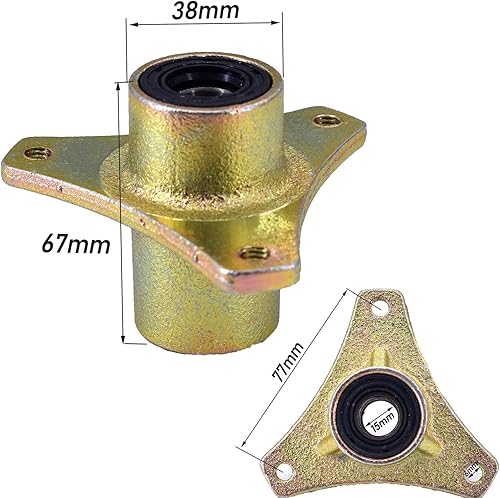 Miniatura 3 de Husillo de nudillo de rueda de 6 pulgadas con cubo de rueda para 110cc 168 200F Gokart Buggy Karting ATV UTV Quad Bike