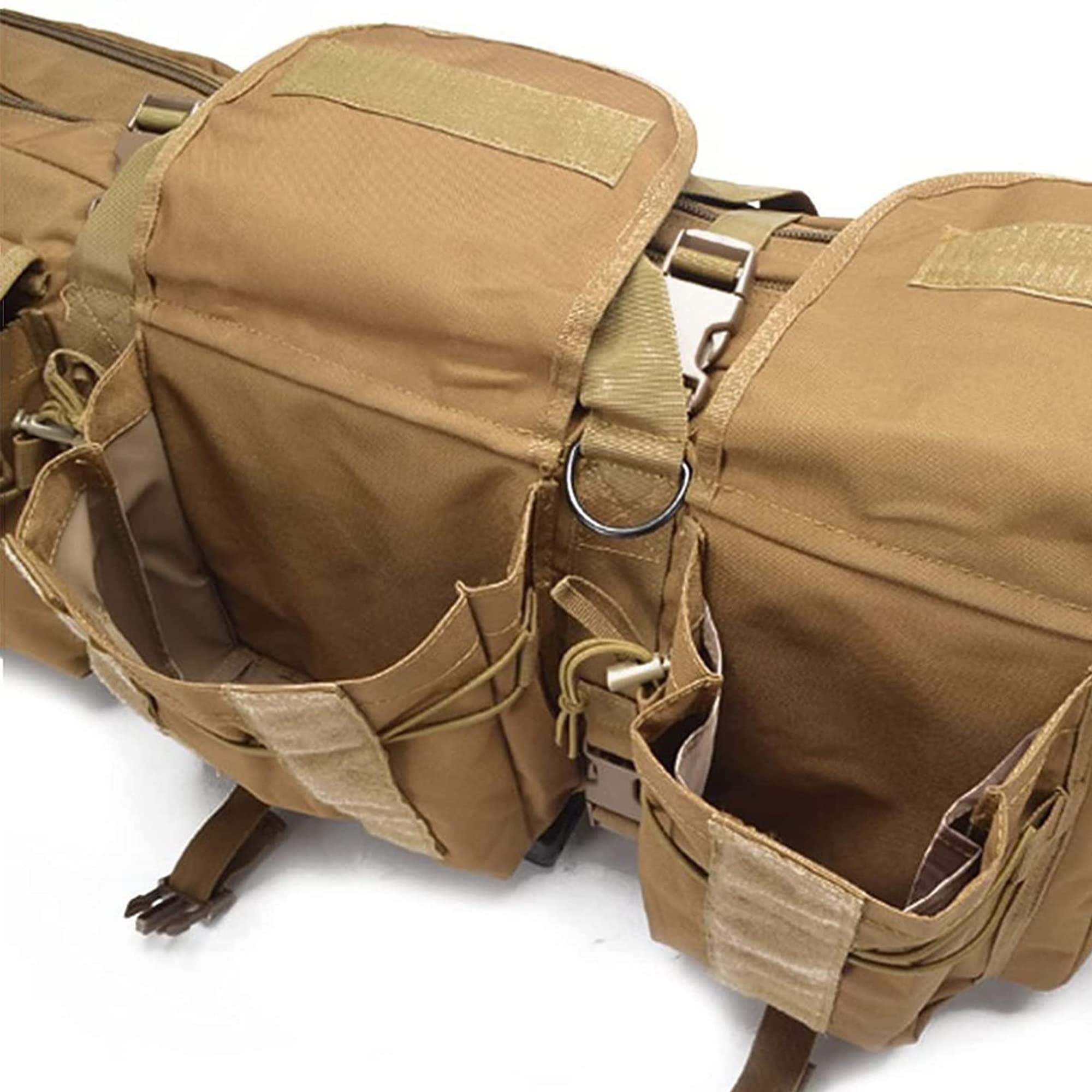 Custodia per Fucile Custodie per Fucili Double Long Rifle Gun Case Borsa Fucile/Nero/93Cm