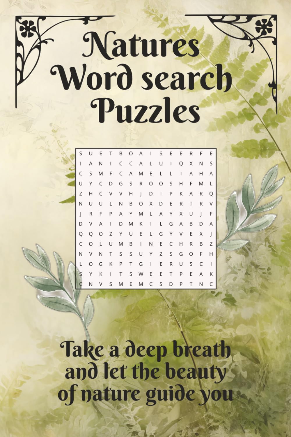 Natures Word Search Puzzles: Take a deep breath and let the beauty of nature guide you