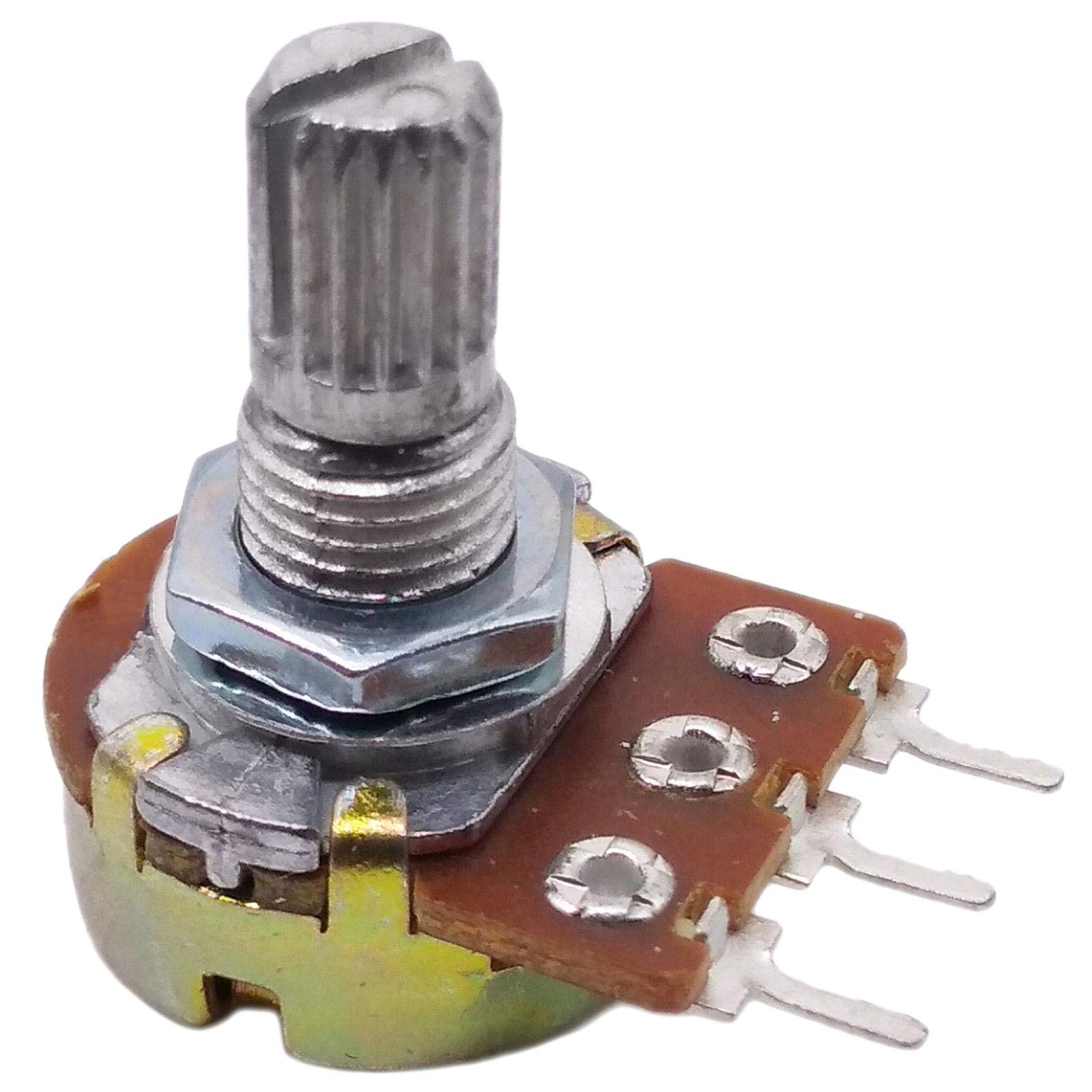 Sliding Potentiometer Uxcell B10K Ohm Potentiometers - 10 Pack Variable ...