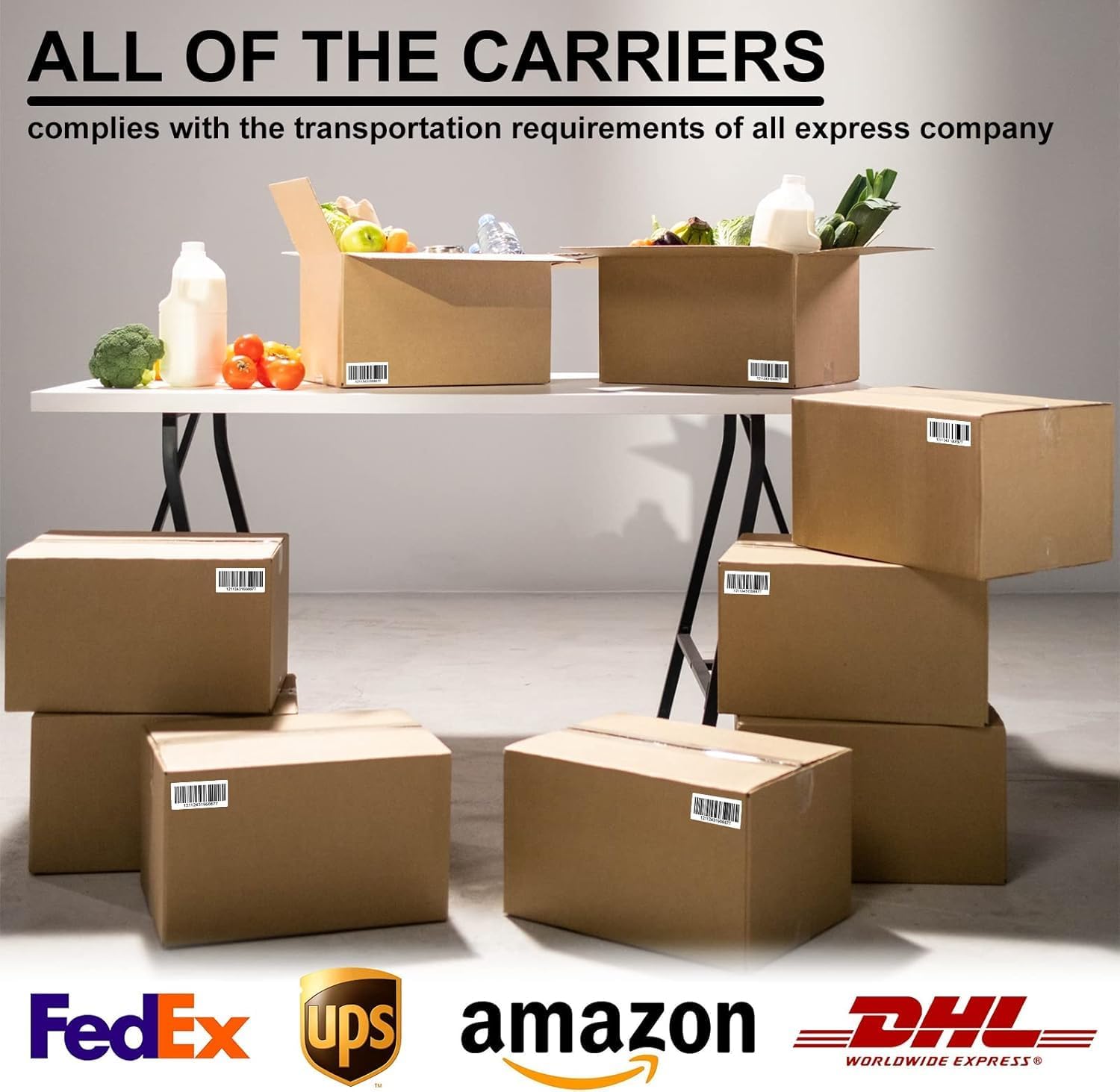 LabelMore 2000 2" x 4" Shipping Address Labels, Inkjet & Laser Compatible, Permanent Adhesive, 200 Sheets (10 Labels Each)