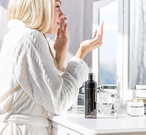 Miniatura 7 de Forever Flawless Limpiador facial exfoliante y espumoso y desmaquillante con polvo de diamante 100% natural, limpieza profunda para poros de mujeres