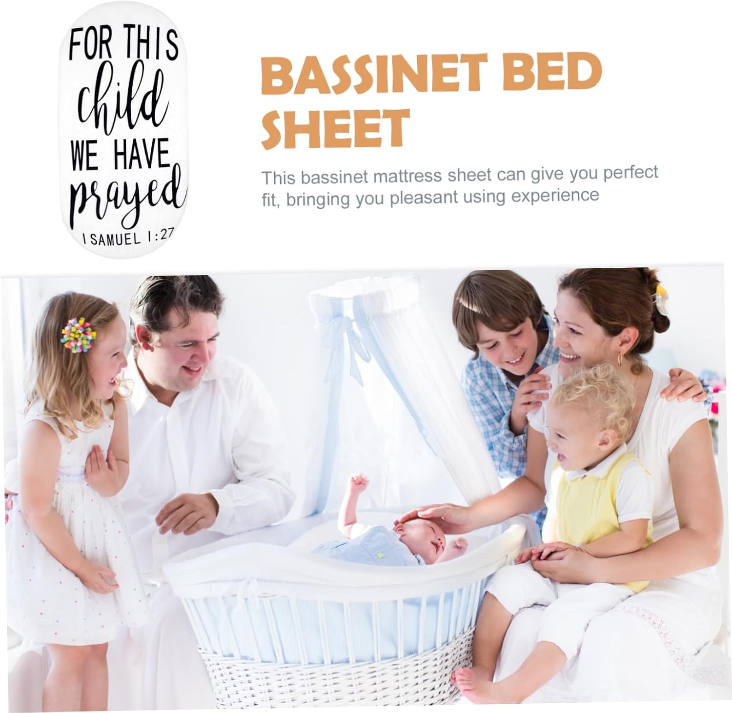Crib Bassinet Mattress Cover Elastic Sheets Knitted Sheet Comfortable Nest