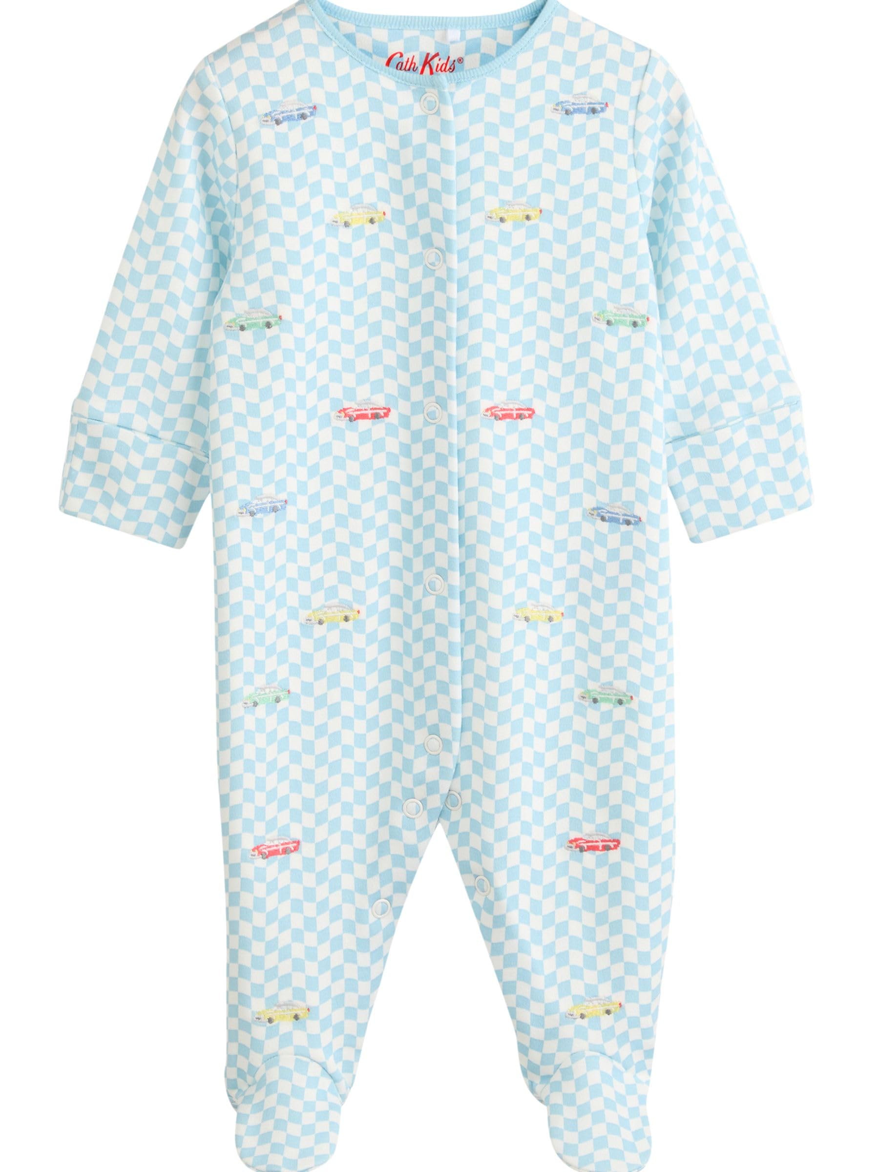 NEXT Bambini Cath Kidston - Confezione da 3 Tutine per Neonati in 100% Cotone con macchinine