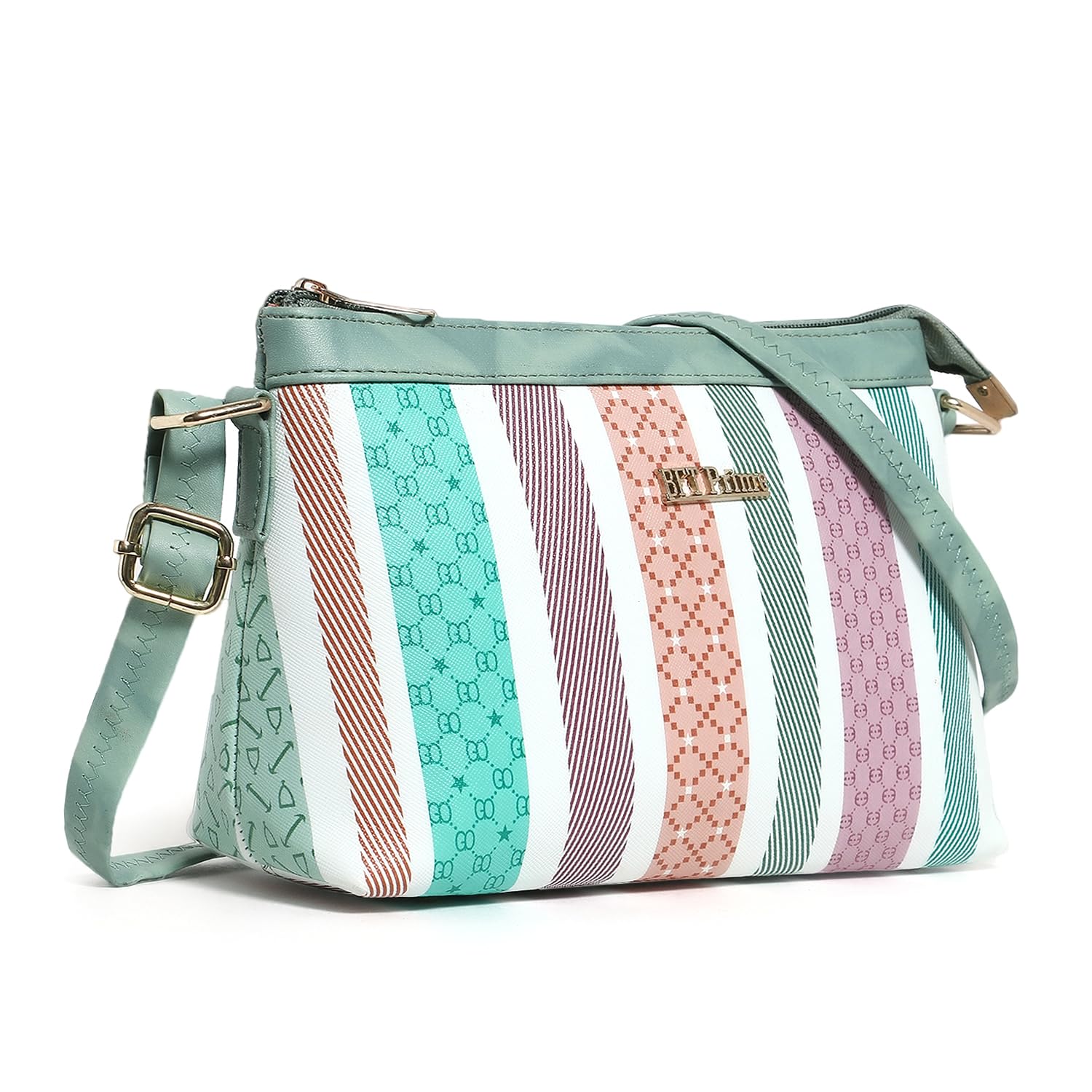 WOMEN MARKS® Stripe Pattern Slingbag with Pretty Look for women/girls - Review, Price and Buying Guide