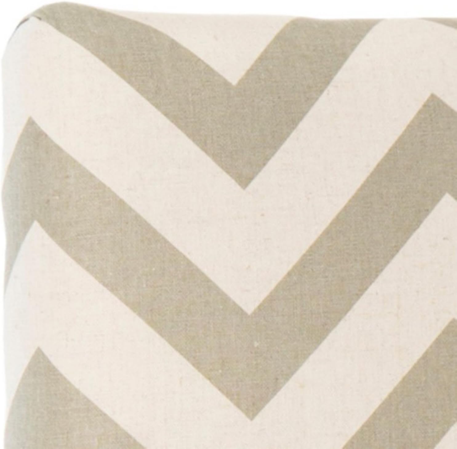 Safavieh Ziggy Grey/White Upholstered Chevron Headboard (Full)